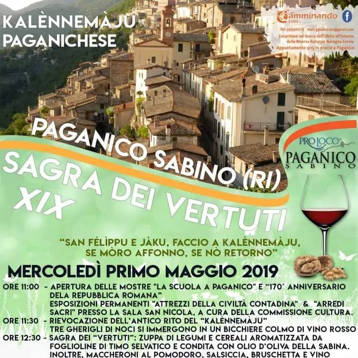 Calendimaggio e Sagra dei Vertuti